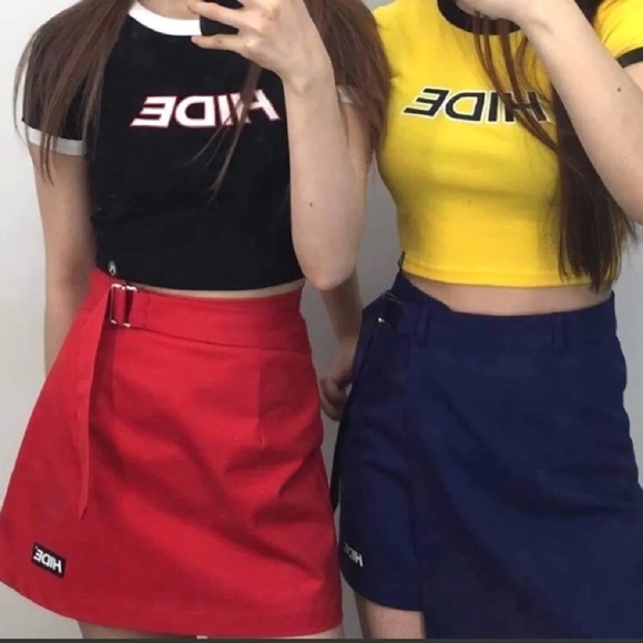 Mixxmix HIDE Korea Belted Skirt - Picture 5 of 6